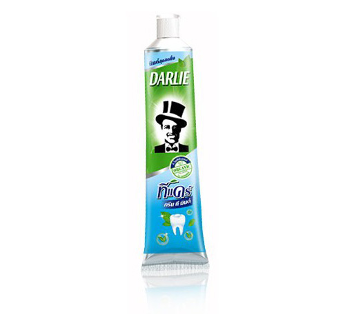 Натуральная зубная паста из Тайланда DARLIE Green Tea Mint зеленый чай купить в Москве. darlie-tea-care-mint-toothpaste